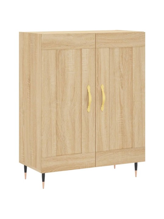 Augstais skapis, ozolkoka, 69,5x34x180 cm, inženierijas koks