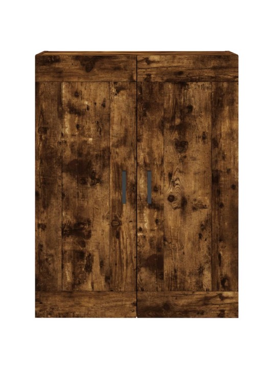 Augstais skapis, ozolkoka, 69,5x34x180 cm, inženierijas koks