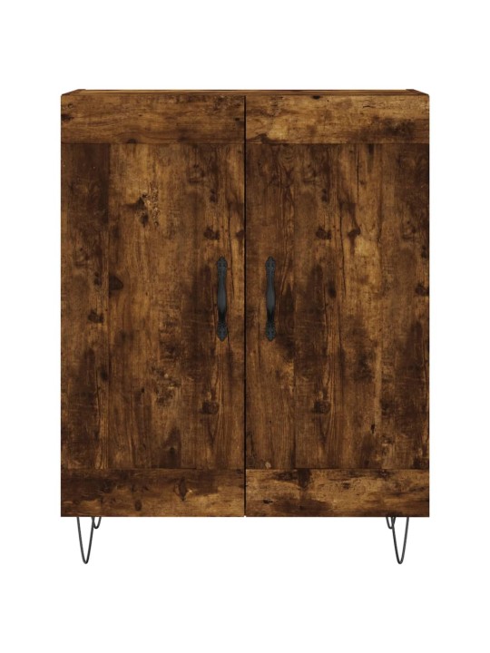 Augstais skapis, ozolkoka, 69,5x34x180 cm, inženierijas koks