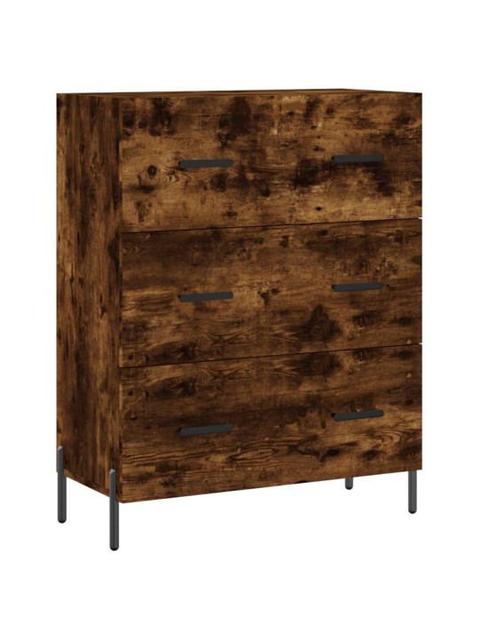 Augstais skapis, ozolkoka, 69,5x34x180 cm, inženierijas koks
