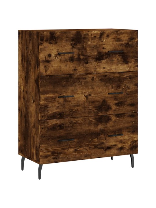 Augstais skapis, ozolkoka, 69,5x34x180 cm, inženierijas koks