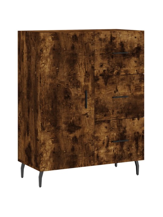 Augstais skapis, ozolkoka, 69,5x34x180 cm, inženierijas koks