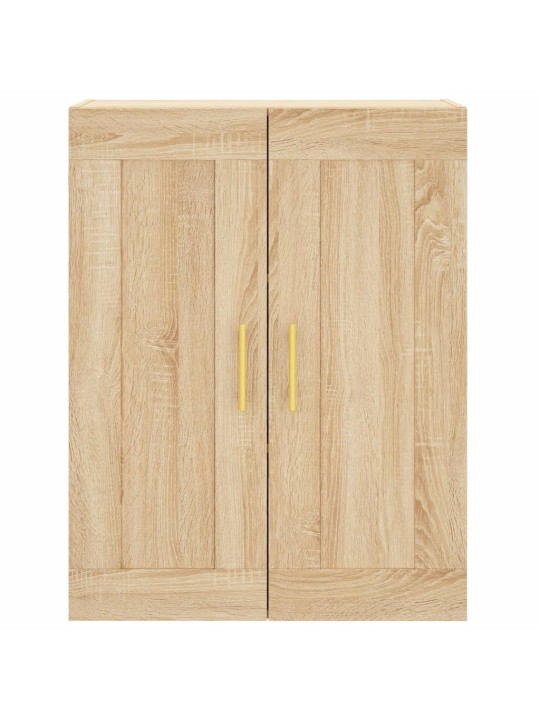 Augstais skapis, ozolkoka, 69,5x34x180 cm, inženierijas koks
