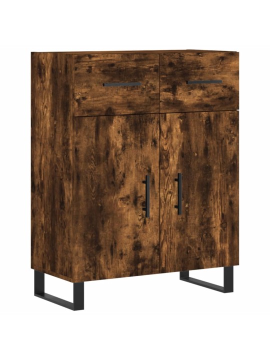 Augstais skapis, ozolkoka, 69,5x34x180 cm, inženierijas koks