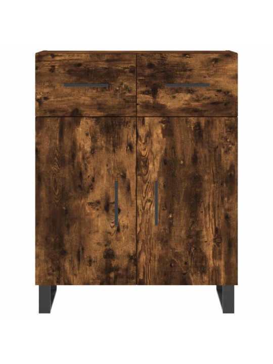 Augstais skapis, ozolkoka, 69,5x34x180 cm, inženierijas koks