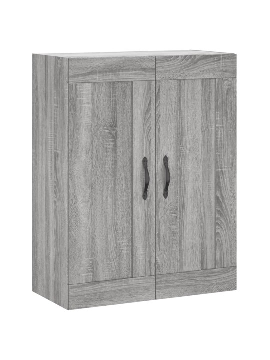 Augstais skapis, pelēks, 69,5x34x180 cm, inženierijas koks