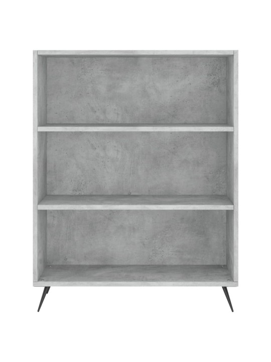 Augstais skapis, pelēks, 69,5x34x180 cm, inženierijas koks
