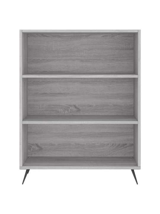 Augstais skapis, pelēks, 69,5x34x180 cm, inženierijas koks