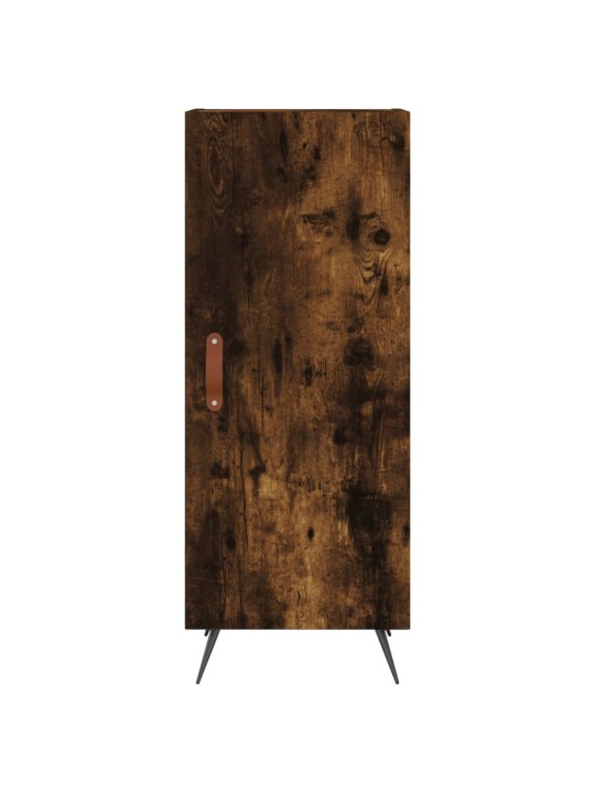 Augstais skapītis, ozolkoka, 34,5x34x180 cm, inženierijas koks