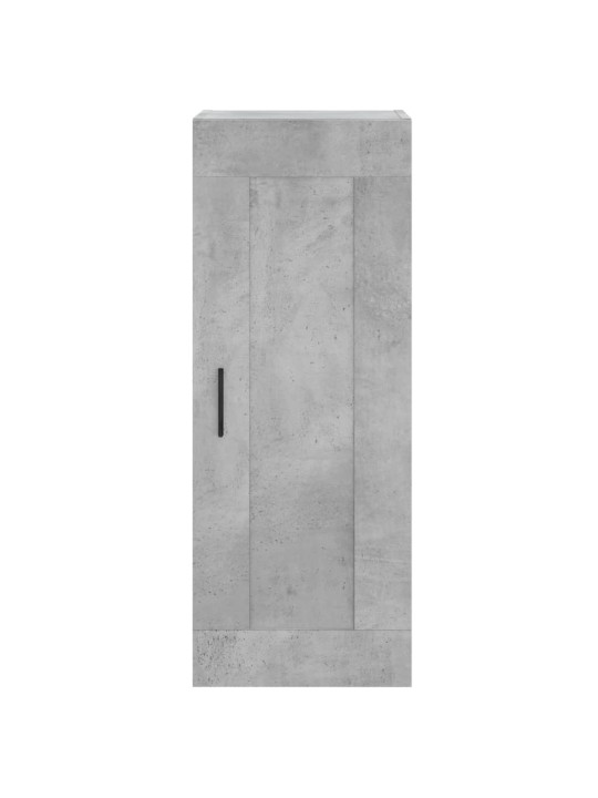 Augstais skapītis, pelēks, 34,5x34x180 cm, inženierijas koks