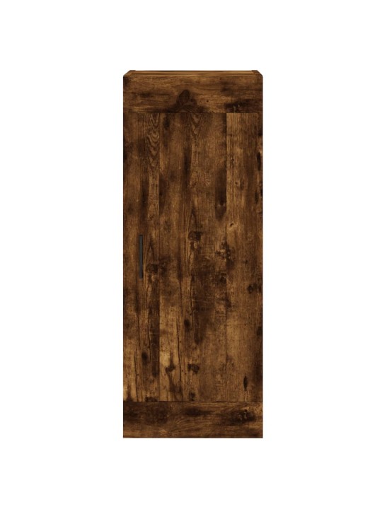 Augstais skapītis, ozolkoka, 34,5x34x180 cm, inženierijas koks