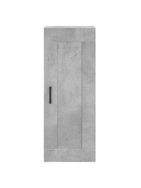Augstais skapītis, pelēks, 34,5x34x180 cm, inženierijas koks