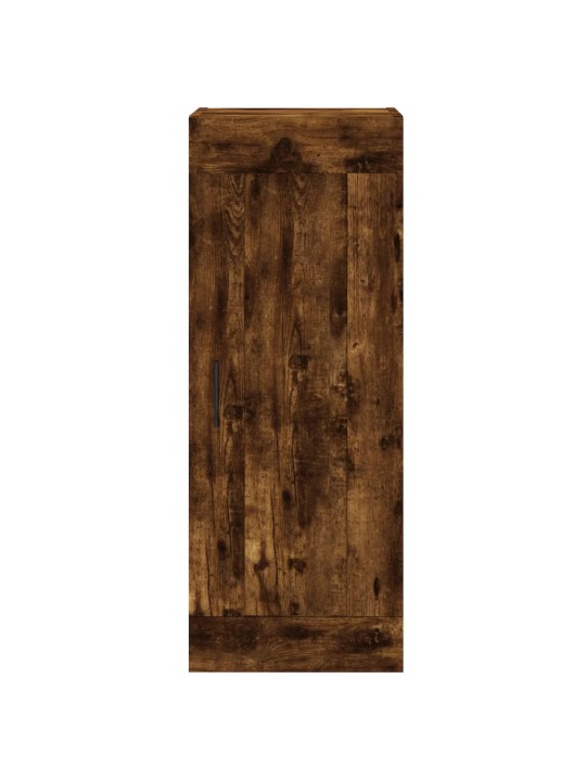 Augstais skapītis, ozolkoka, 34,5x34x180 cm, inženierijas koks
