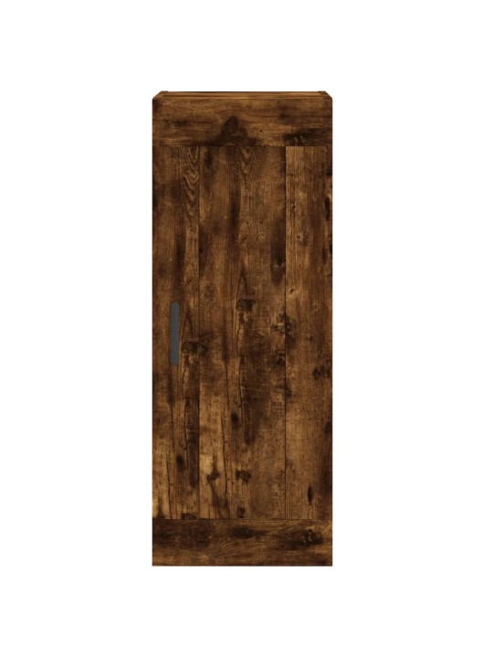 Augstais skapītis, ozolkoka, 34,5x34x180 cm, inženierijas koks