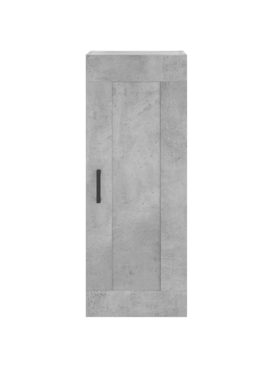 Augstais skapītis, pelēks, 34,5x34x180 cm, inženierijas koks