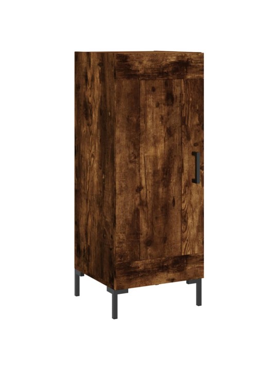 Augstais skapītis, ozolkoka, 34,5x34x180 cm, inženierijas koks