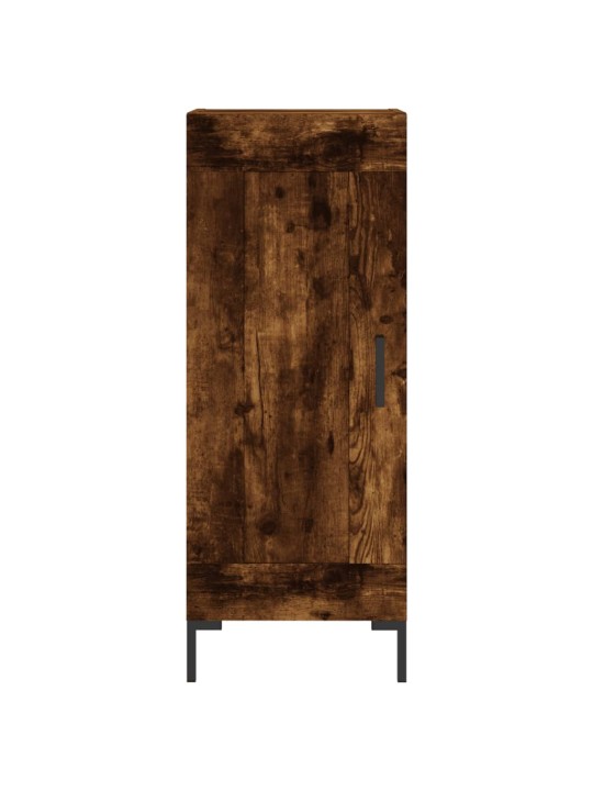Augstais skapītis, ozolkoka, 34,5x34x180 cm, inženierijas koks