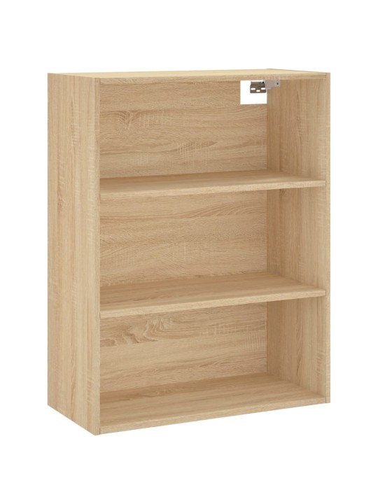 Augstais skapis, ozolkoka, 69,5x34x180 cm, inženierijas koks