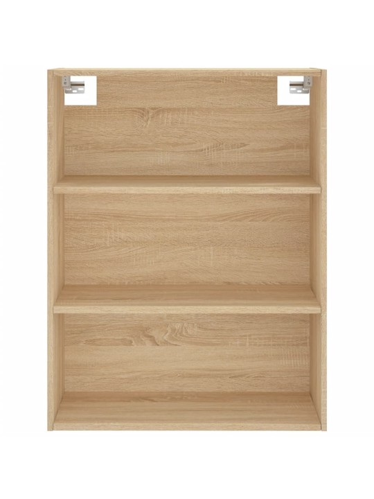 Augstais skapis, ozolkoka, 69,5x34x180 cm, inženierijas koks