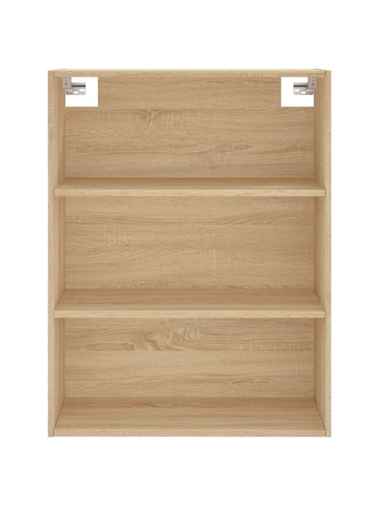 Augstais skapis, ozolkoka, 69,5x34x180 cm, inženierijas koks