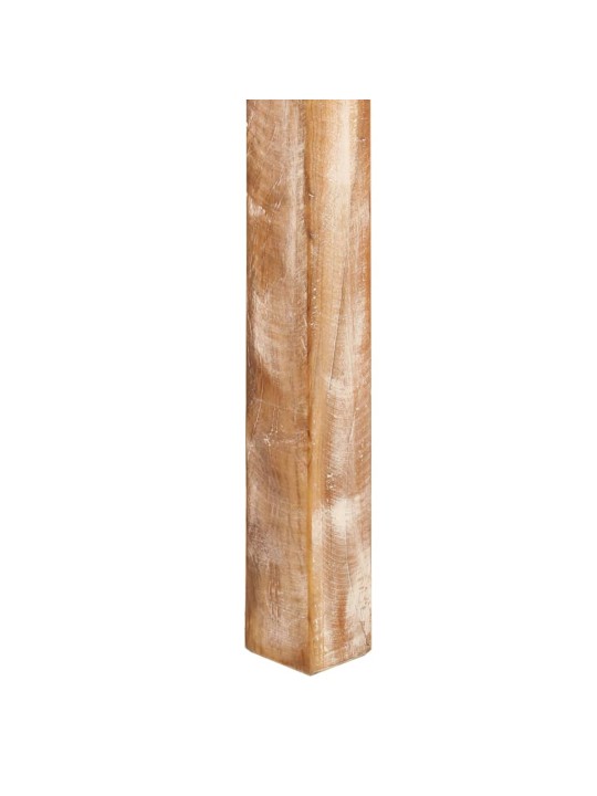 Virtuves galds, 110x55x76 cm, pārstrādāts masīvkoks