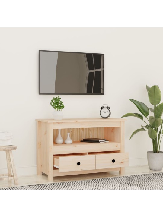 Tv skapītis, 79x35x52 cm, priedes masīvkoks