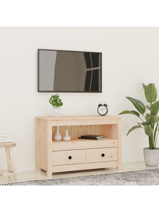 Tv skapītis, 79x35x52 cm, priedes masīvkoks