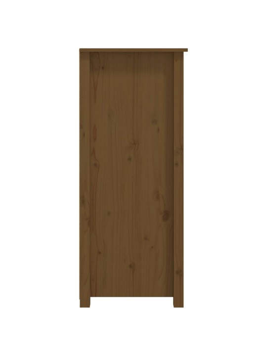 Kumode, medus brūna, 83x41,5x100 cm, priedes masīvkoks
