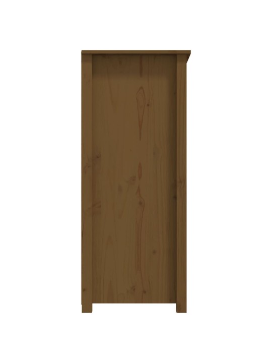 Kumode, medus brūna, 83x41,5x100 cm, priedes masīvkoks