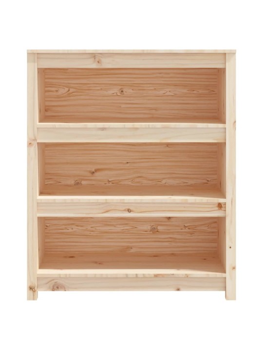 Grāmatu plaukts, 80x35x97 cm, priedes masīvkoks