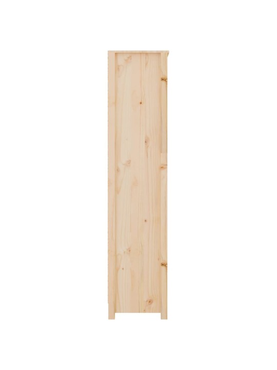Grāmatu plaukts, 80x35x154 cm, priedes masīvkoks