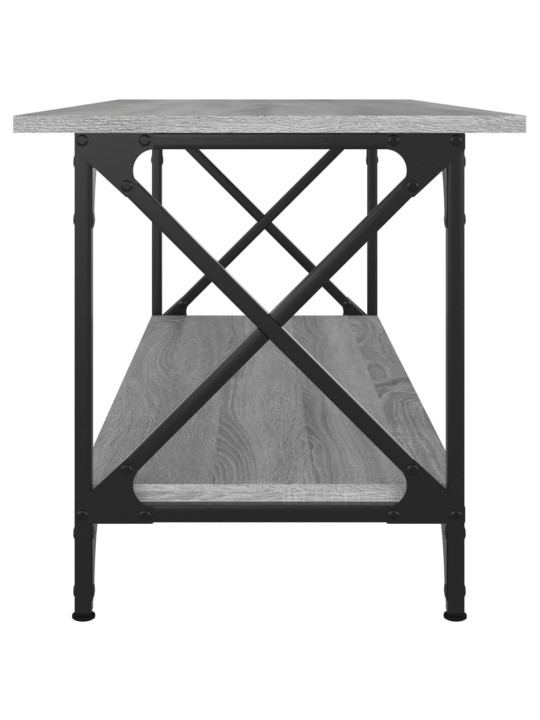 Kafijas galdiņš, pelēcīga ozolkoka, 100x45x45 cm