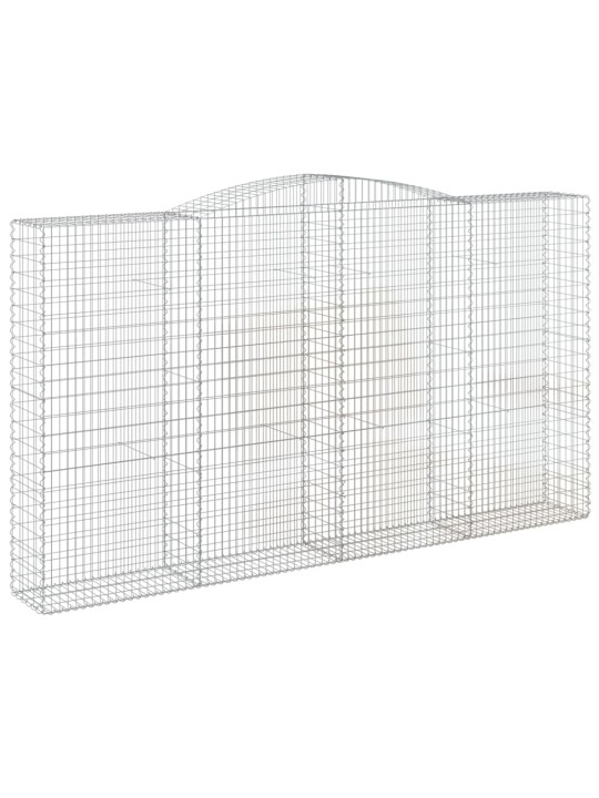 Arkveida gabiona grozi 15 gb. 400x50x220/240cm cinkota dzelzs