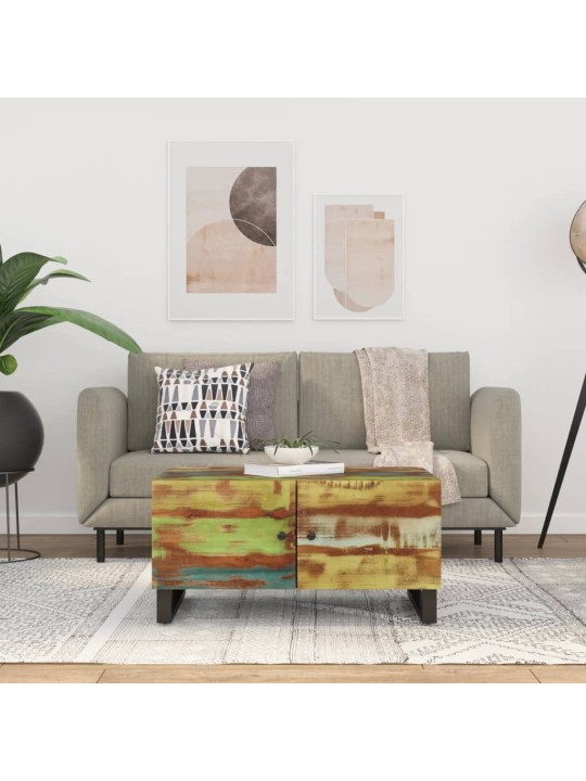 Kafijas galdiņš, 80x50x40 cm, masīvkoks, inženierijas koks