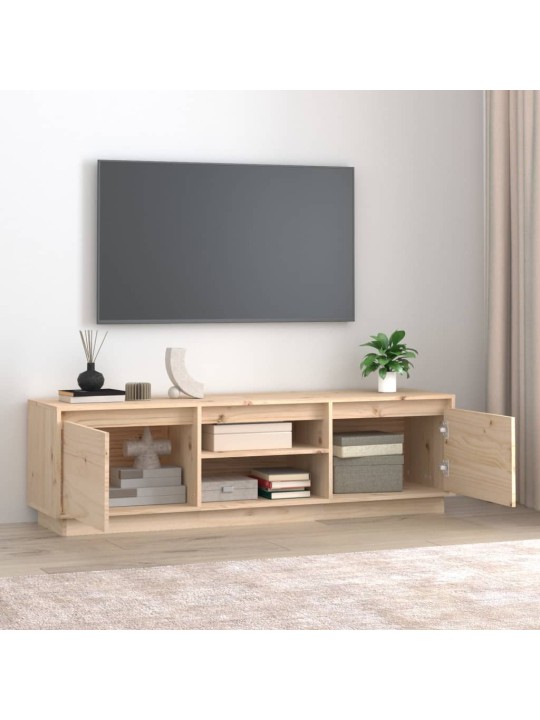 Tv skapītis, 140x35x40 cm, priedes masīvkoks