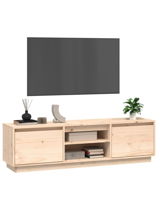 Tv skapītis, 140x35x40 cm, priedes masīvkoks