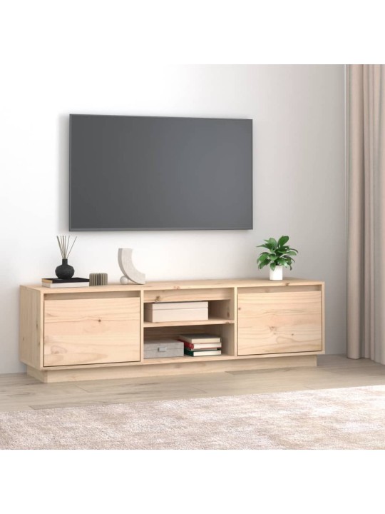 Tv skapītis, 140x35x40 cm, priedes masīvkoks