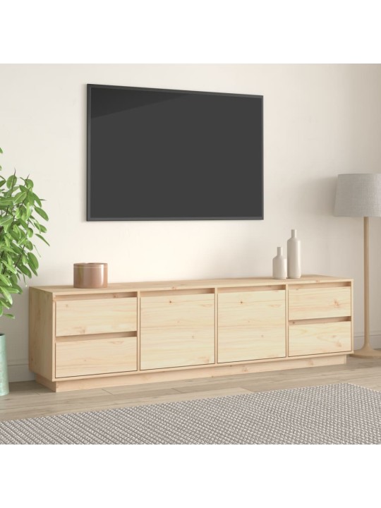 Tv skapītis, 176x37x47,5 cm, priedes masīvkoks