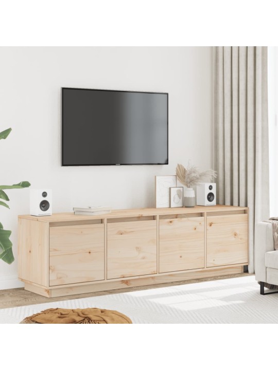 Tv skapītis, 156x37x45 cm, priedes masīvkoks
