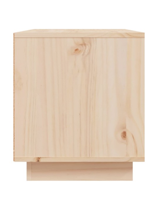 Tv skapītis, 80x35x40,5 cm, priedes masīvkoks