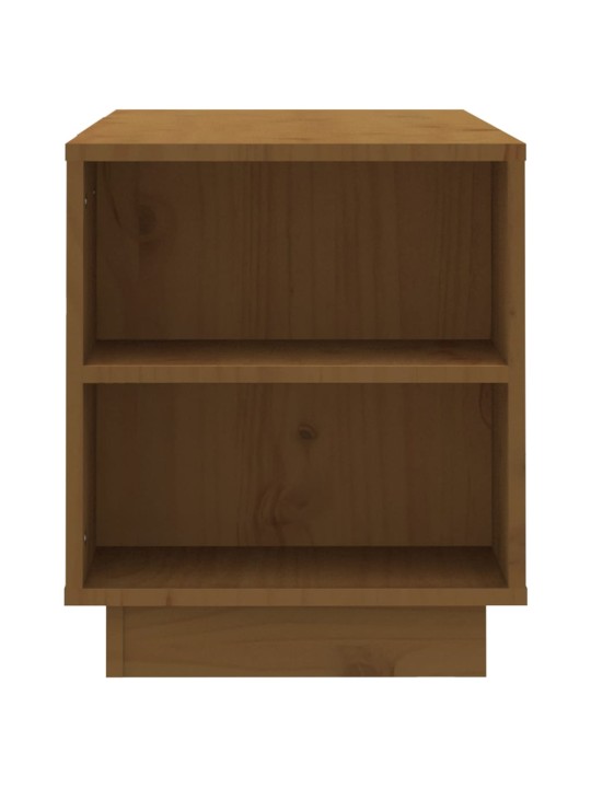 Tv skapītis, medus brūns, 110x35x40,5 cm, priedes masīvkoks