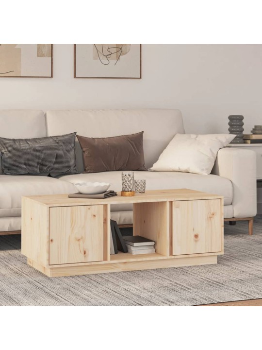 Kafijas galdiņš, 110x50x40 cm, priedes masīvkoks