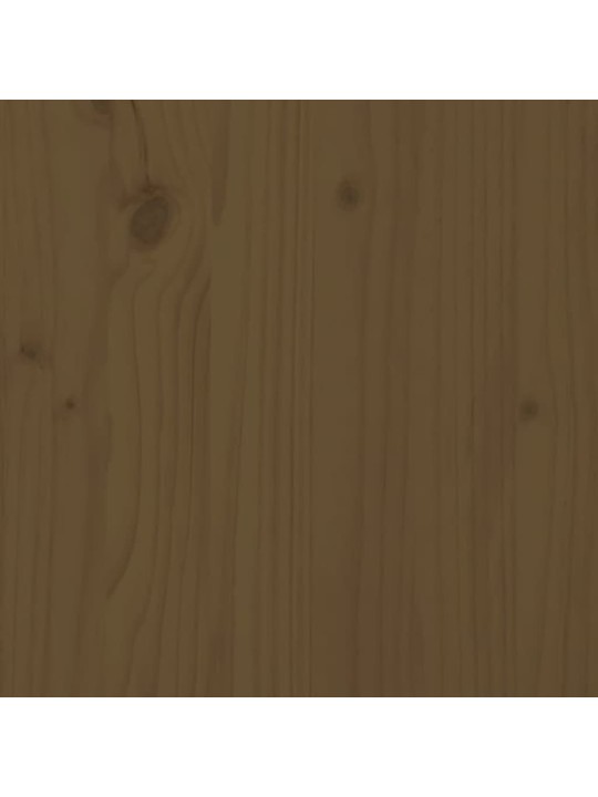 Apavu skapītis, medus brūns, 110x34x52 cm, priedes masīvkoks