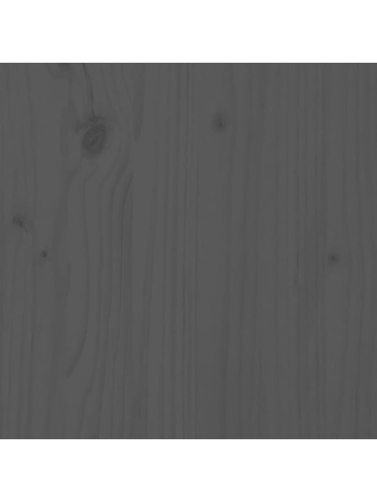 Apavu skapītis, pelēks, 110x34x61 cm, priedes masīvkoks