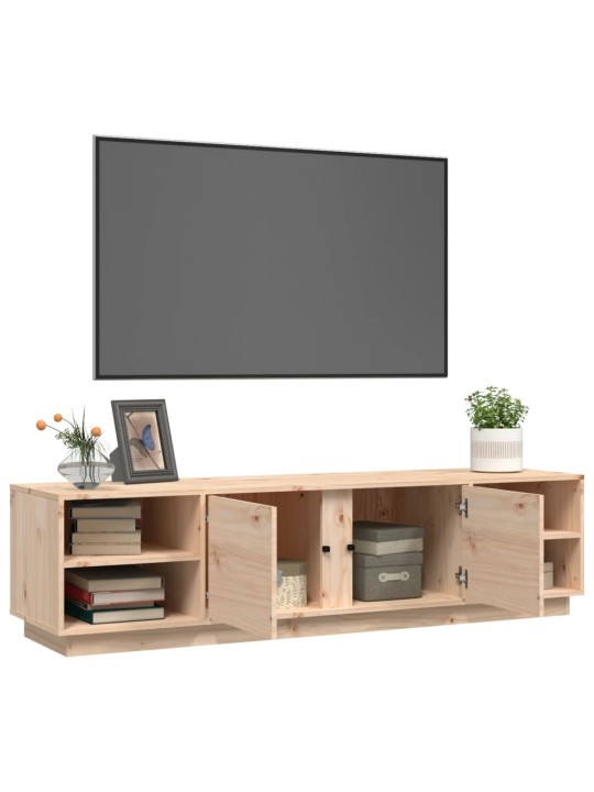 Tv skapītis, 156x40x40 cm, priedes masīvkoks