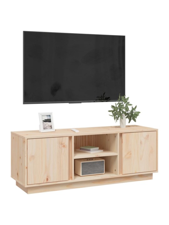 Tv skapītis, 110x35x40,5 cm, priedes masīvkoks