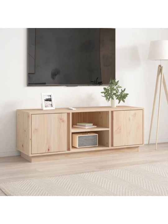 Tv skapītis, 110x35x40,5 cm, priedes masīvkoks