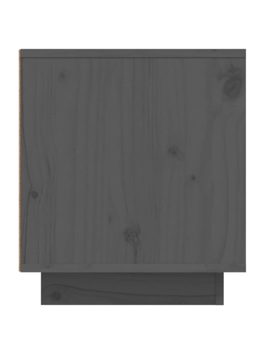 Tv skapītis, pelēks, 110x35x40,5 cm, priedes masīvkoks