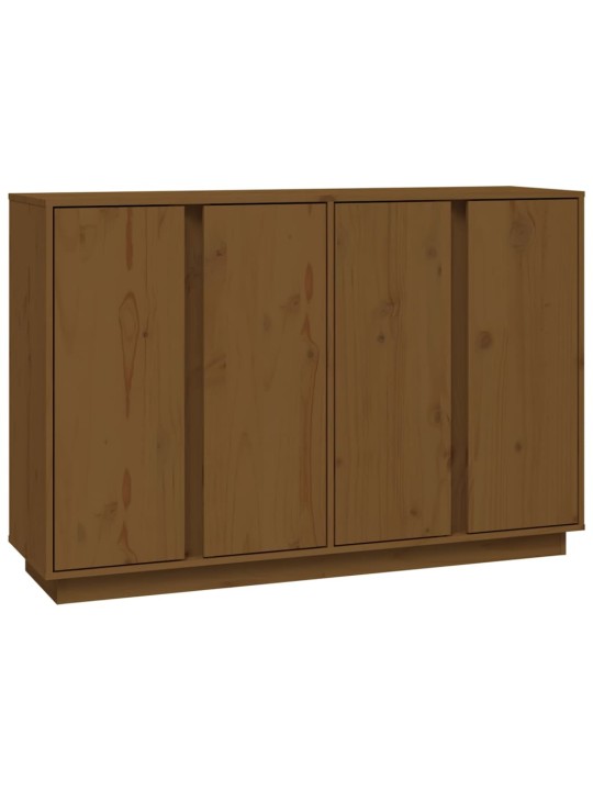 Kumode, medus brūna, 120x35x80 cm, priedes masīvkoks