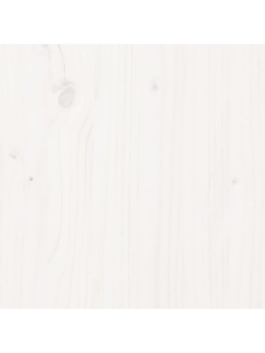 Rakstāmgalds, balts, 110x50x75 cm, priedes masīvkoks